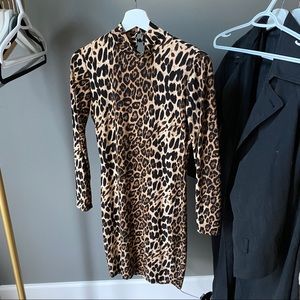 Bodycon Cheetah print dress
